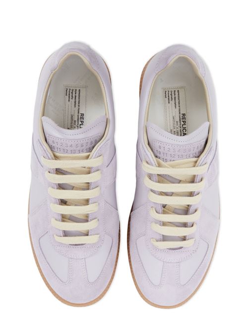 Sneaker in pelle viola MAISON MARGIELA | S58WS0109P1895T5186